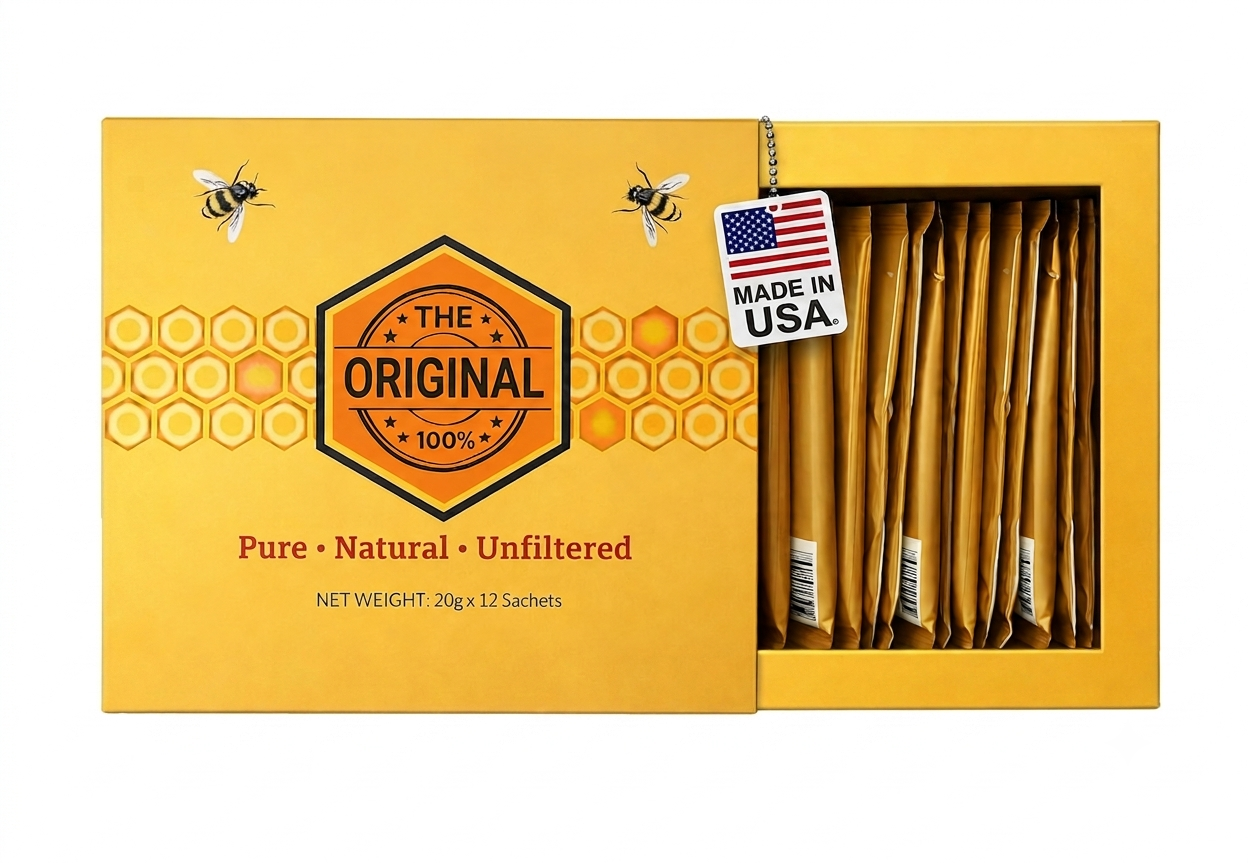 The Original Premium Honey - 12 Packs x 20 Grams