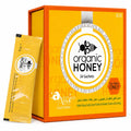 Organic Honey with Royal Jelly - 24 Packs x 10 Grams Each
