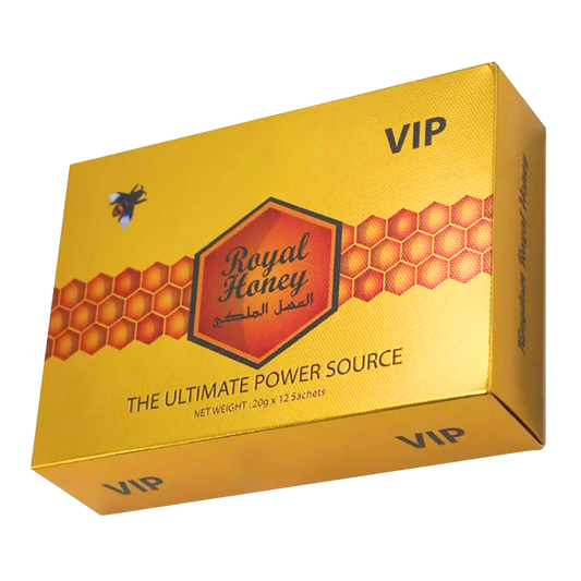 The Organic Honey Sachets – 12 Packs x 20 Grams Box